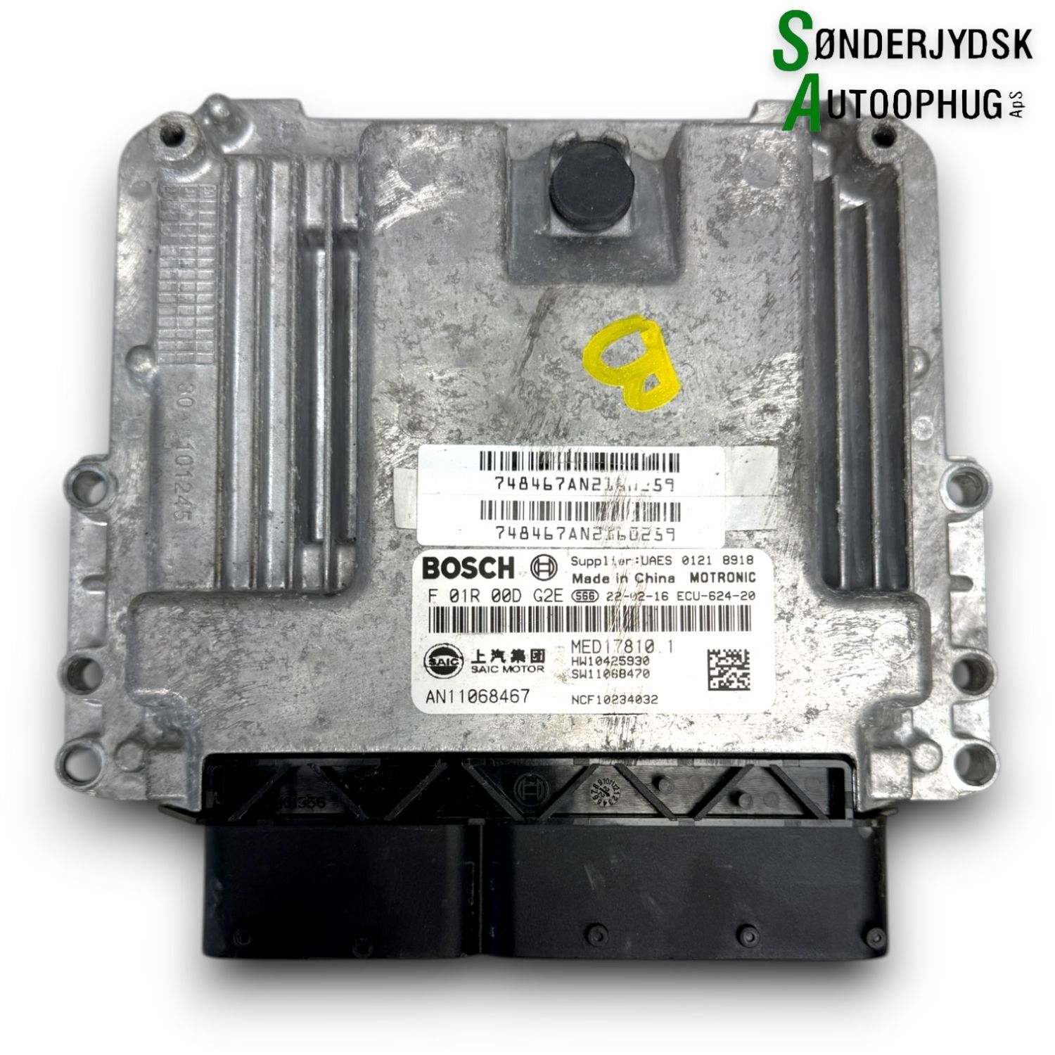 MG Ehs Hybrid Motorstyring - Motorstyreboks - Injection Elboks Med OEM Nr. F01R00DG2E Fra MG Ophugger