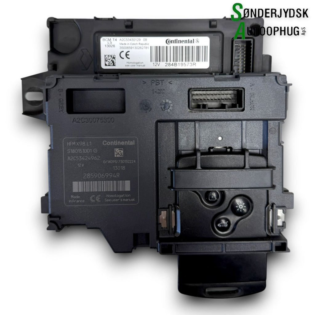 Renault Clio 4 Startspærre Med OEM Nr. 806016634R Fra Renault Ophugger