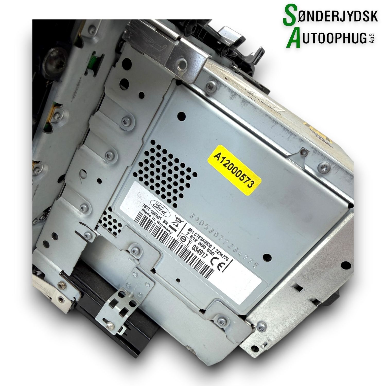 Ford S-Max 1 Radio M/Cd Med OEM Nr. 7S7T18K931BH Fra Ford Ophugger