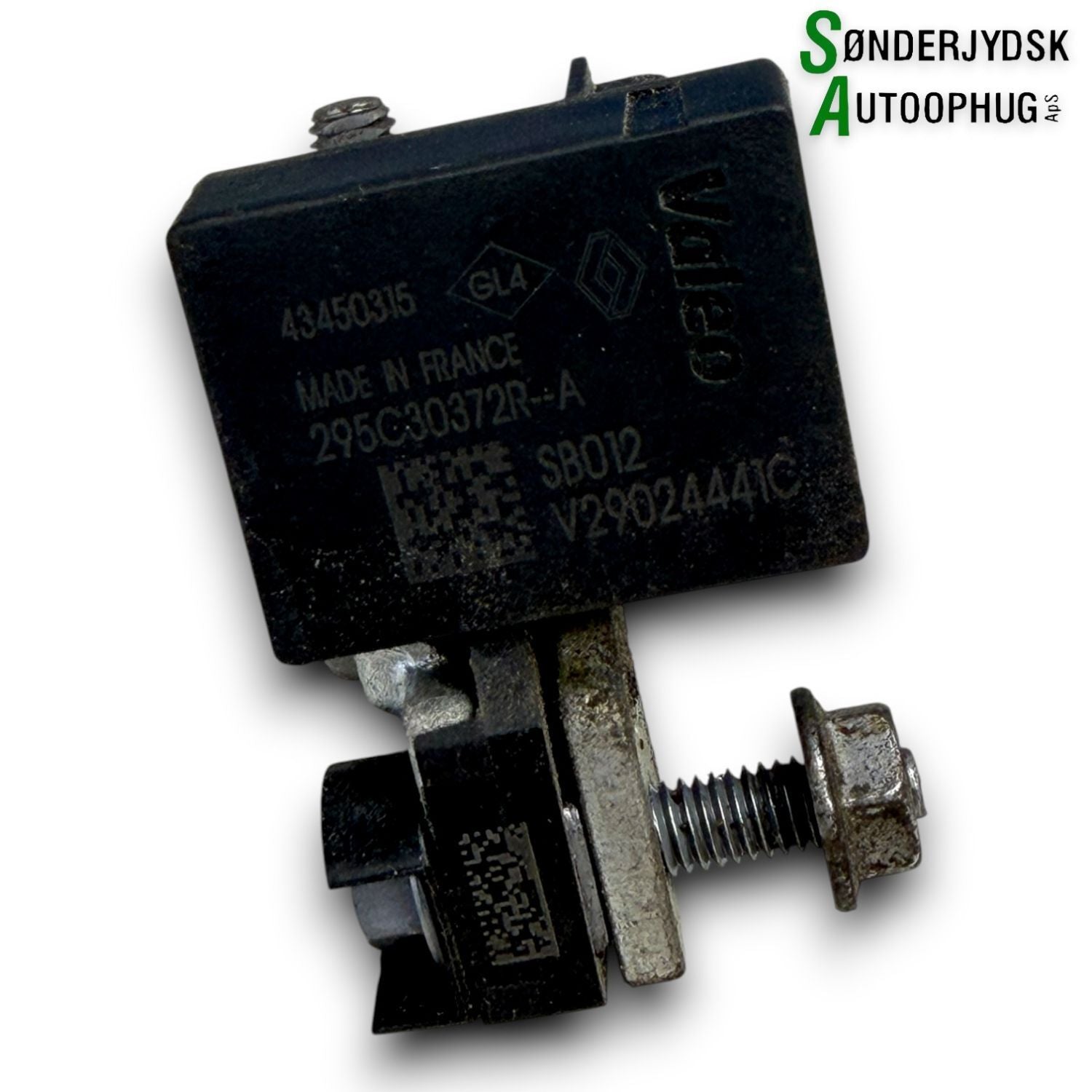 Renault Clio 4 Batteri Kabel Med Spændings Overvågning Med OEM Nr. 295C30372R Fra Renault Ophugger