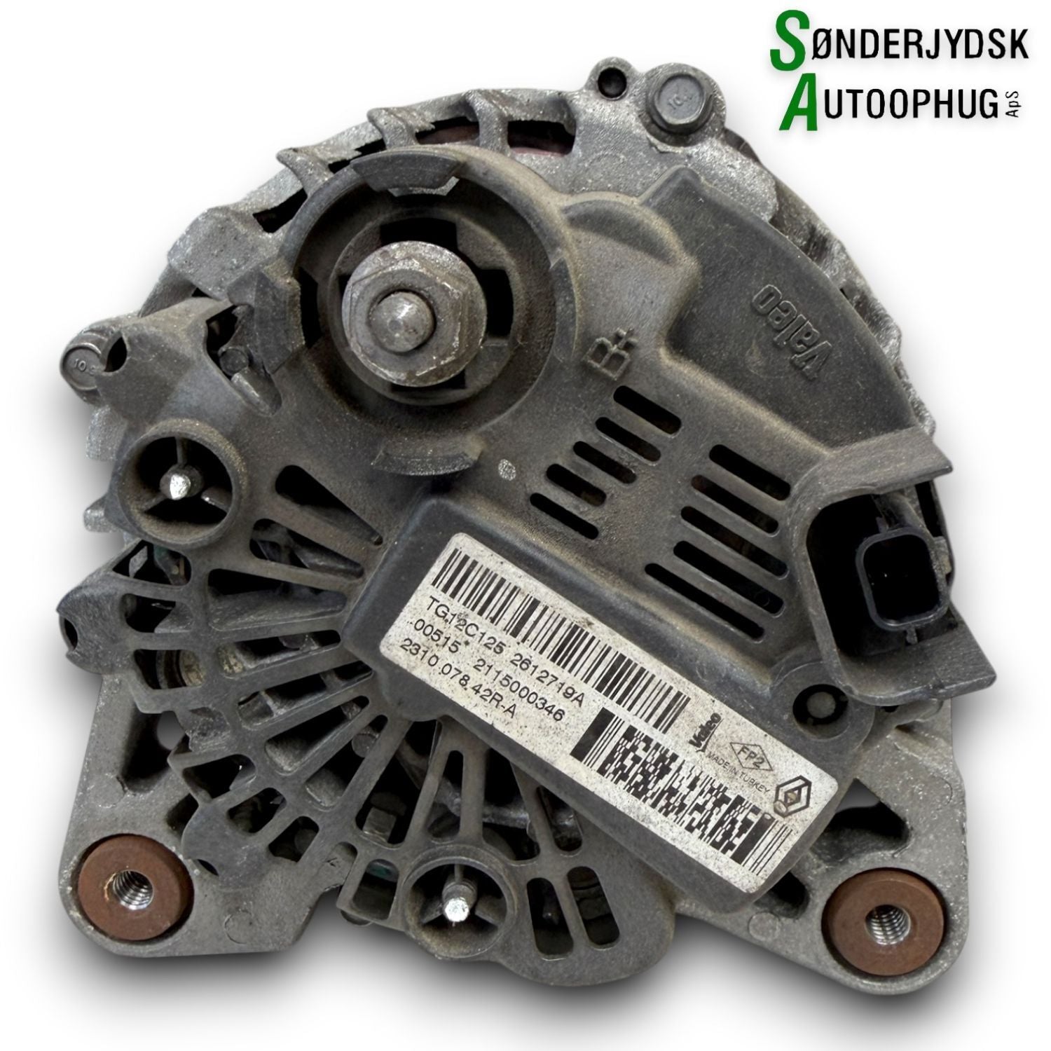 Renault Clio 4 Generator Med OEM Nr. 231000643R Fra Renault Ophugger