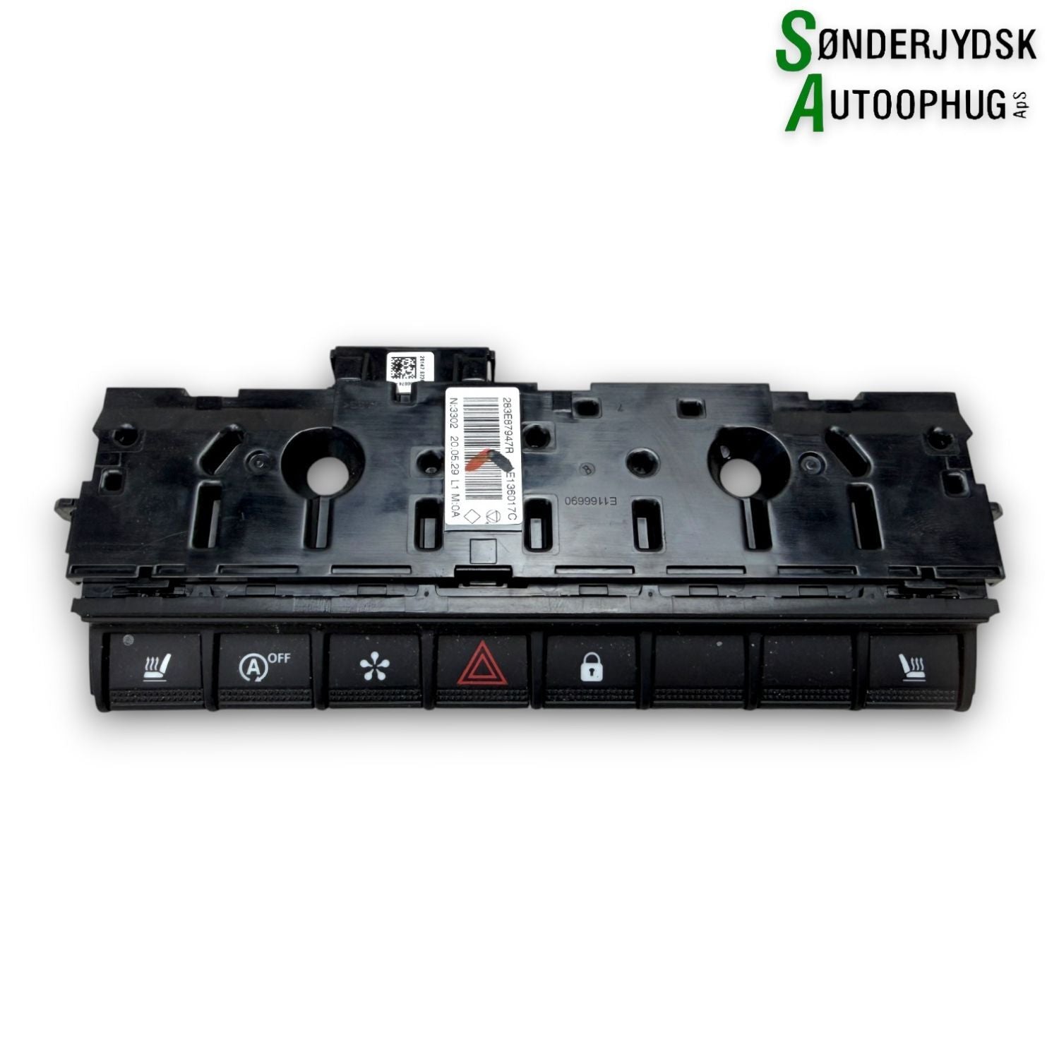 Renault Captur 2 Kontakt Katastrofe Med OEM Nr. 283E87947R Fra Renault Ophugger
