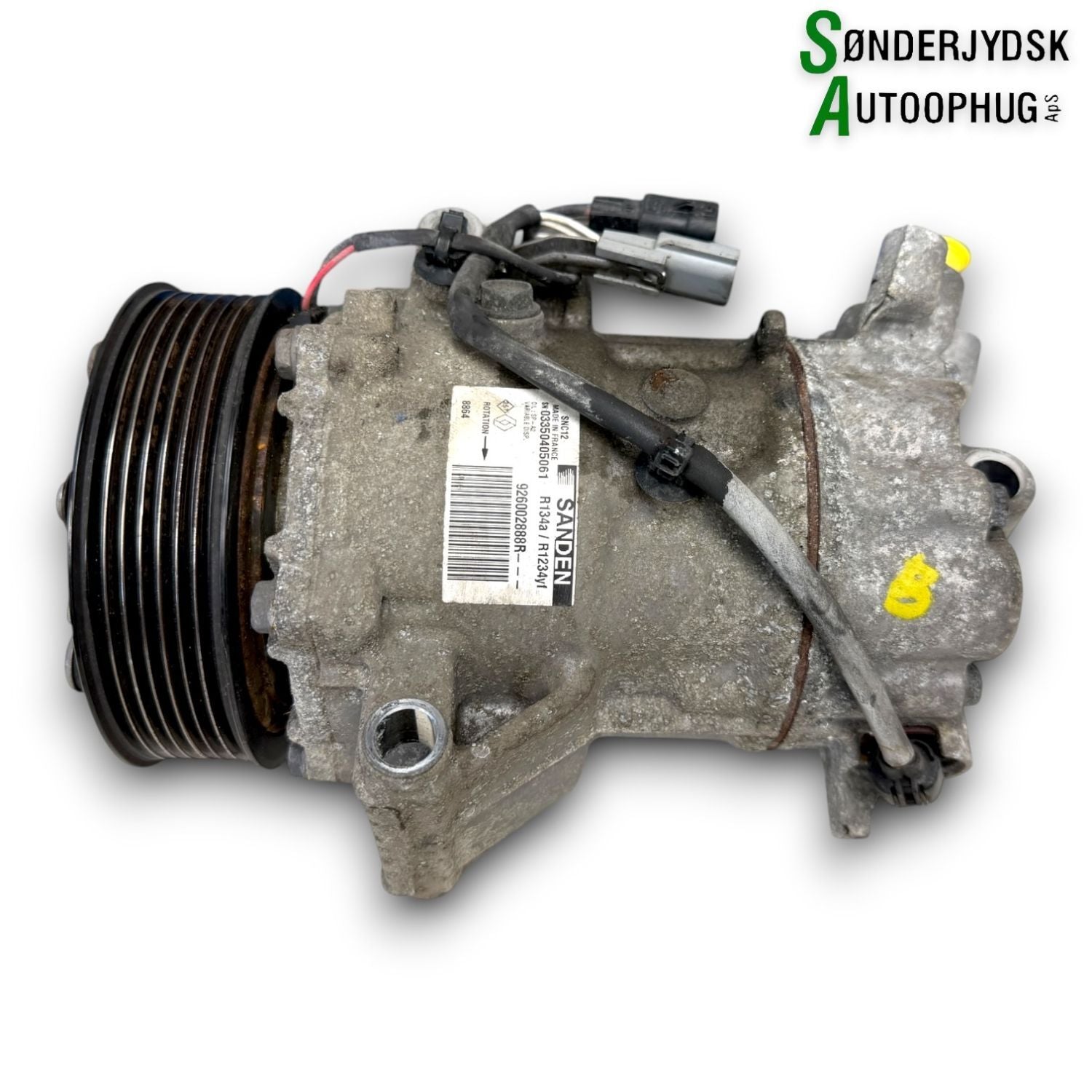 Renault Captur 2 Aircondition Pumpe Med OEM Nr. 926002888R Fra Renault Ophugger