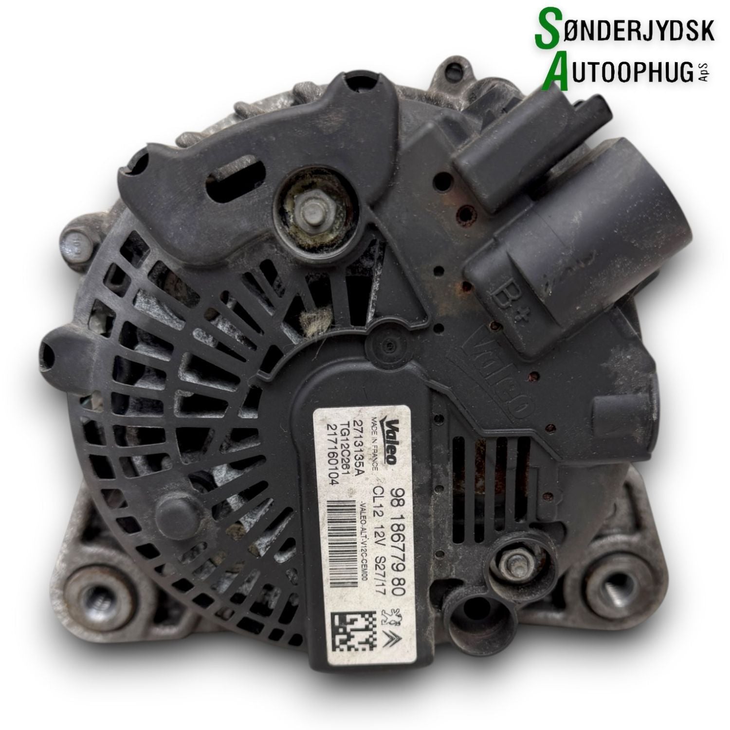 Citroen Ds3 Generator Med OEM Nr. 27060YV030 Fra Citroen Ophugger