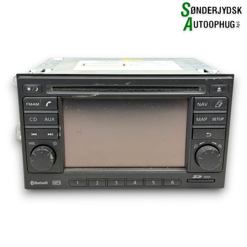Nissan Qashqai +2 Radio M/Cd Med OEM Nr. 25915BH20C Fra Nissan Ophugger