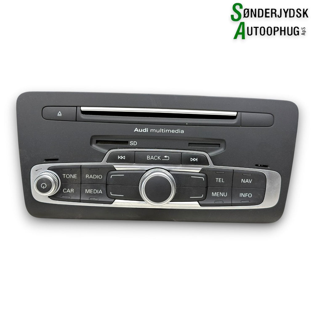 Audi A1 Radio Med OEM Nr. 8XA035183AX Fra Audi Ophugger