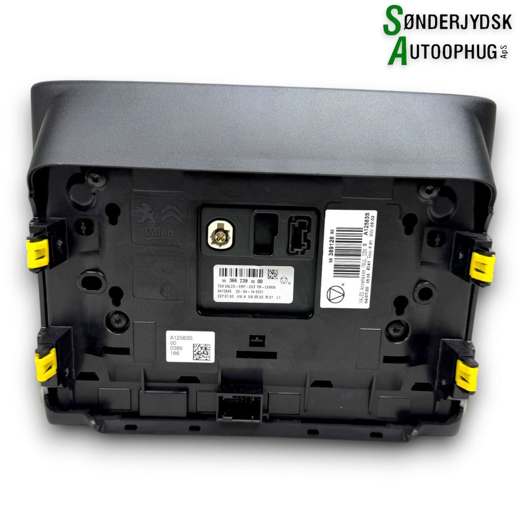 Citroen C3 III Radio, Multi Display Med OEM Nr. 9836623980 Fra Citroen Ophugger