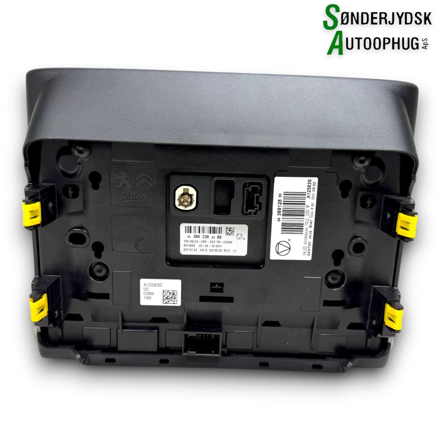 Citroen C3 III Radio, Multi Display Med OEM Nr. 983662398000 Fra Citroen Ophugger