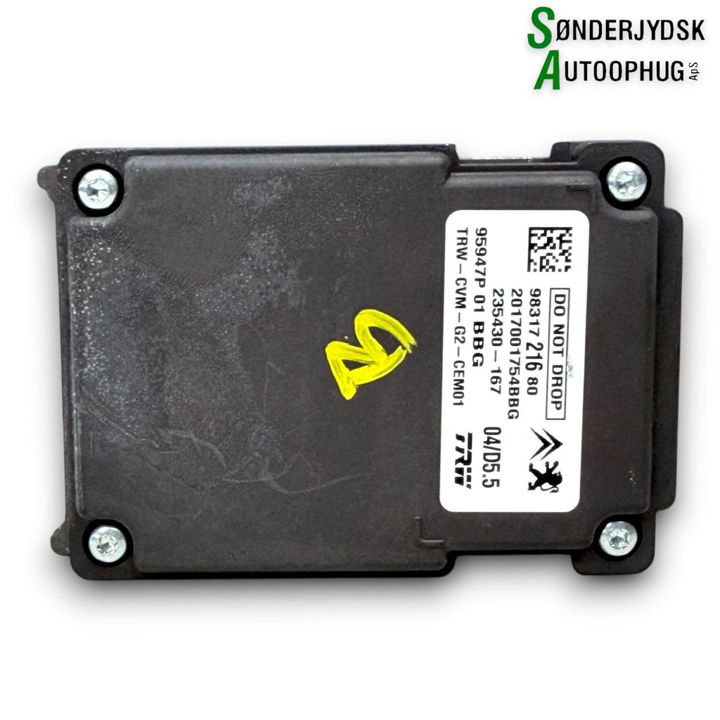 Citroen C3 III Front Kamera Med OEM Nr. 1640245680 Fra Citroen Ophugger