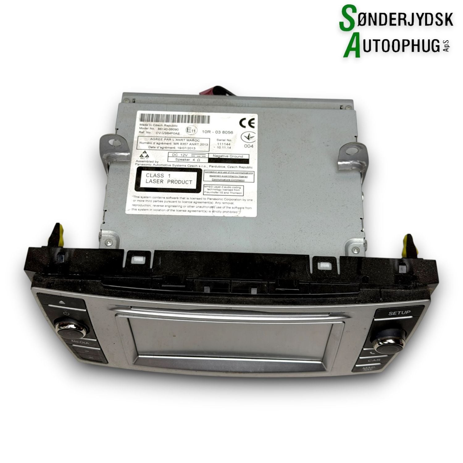 Toyota Avensis Radio, Multi Display Med OEM Nr. 8614005090 Fra Toyota Ophugger