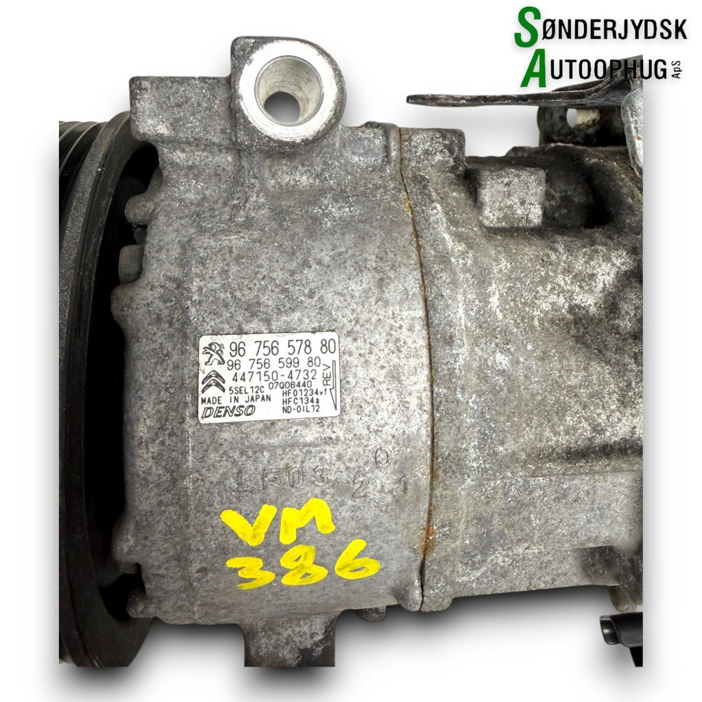 Citroen C4 Picasso Aircondition Pumpe Med OEM Nr. 9675657880 Fra Citroen Ophugger