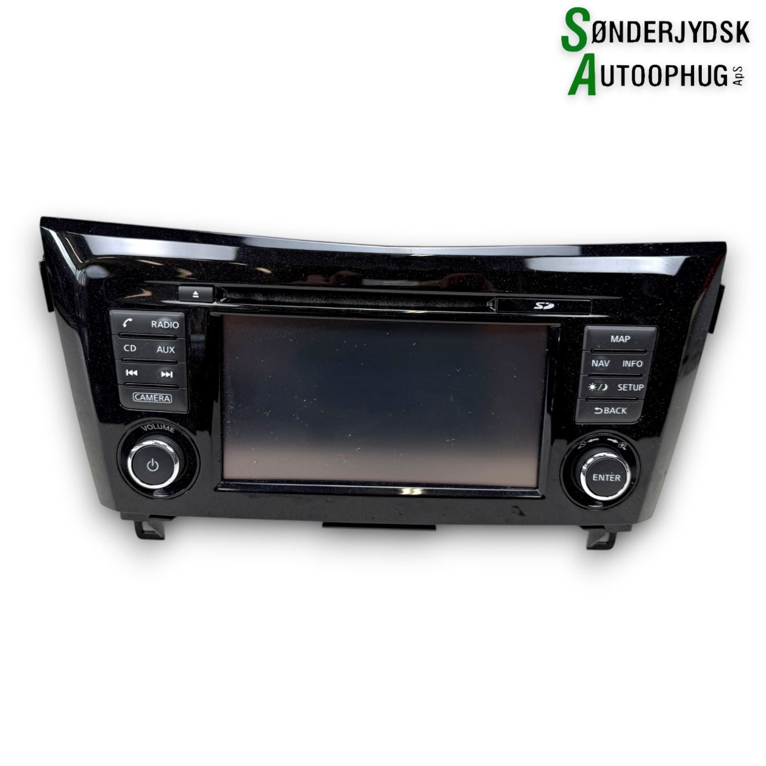 Nissan Qashqai Radio, Multi Display Med OEM Nr. 259154ET3A Fra Nissan Ophugger