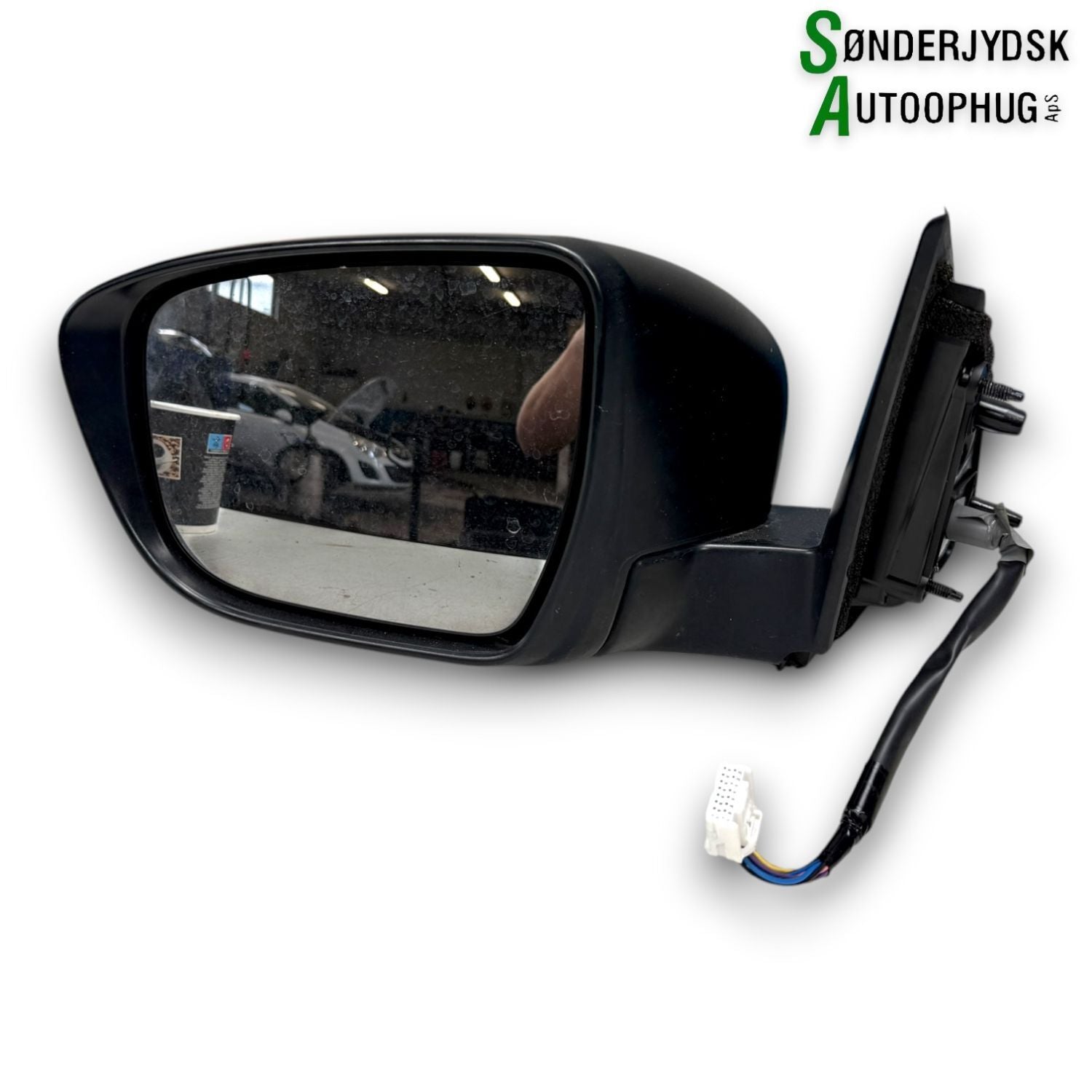 Nissan Qashqai Sidespejl Med OEM Nr. 963024EH8E Fra Nissan Ophugger