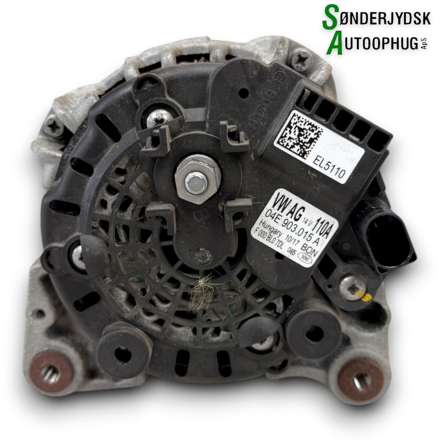 Skoda Fabia Generator Med OEM Nr. 04E903021N Fra Skoda Ophugger