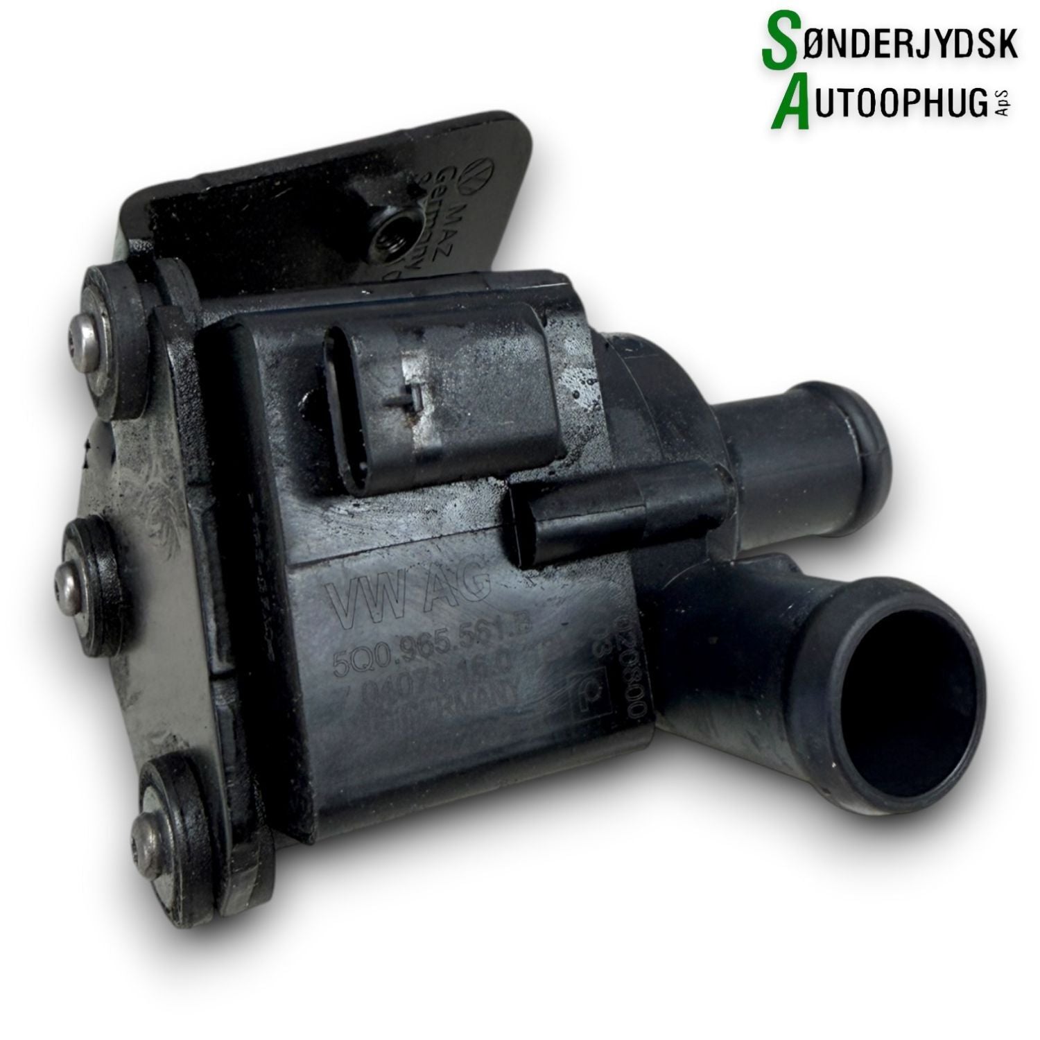 VW Touran 5T Cirkulationspumpe Med OEM Nr. 5Q0121599BJ Fra VW Ophugger