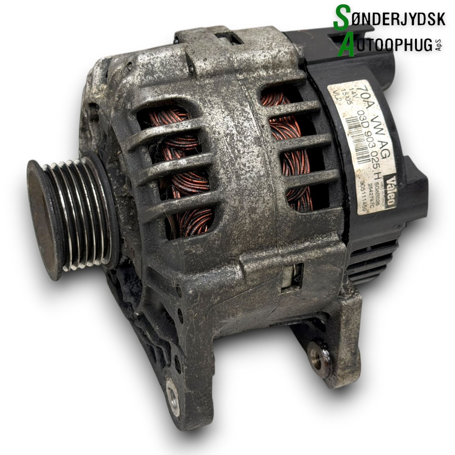 VW Fox 5Z Generator Med OEM Nr. 03D903025JX Fra VW Ophugger
