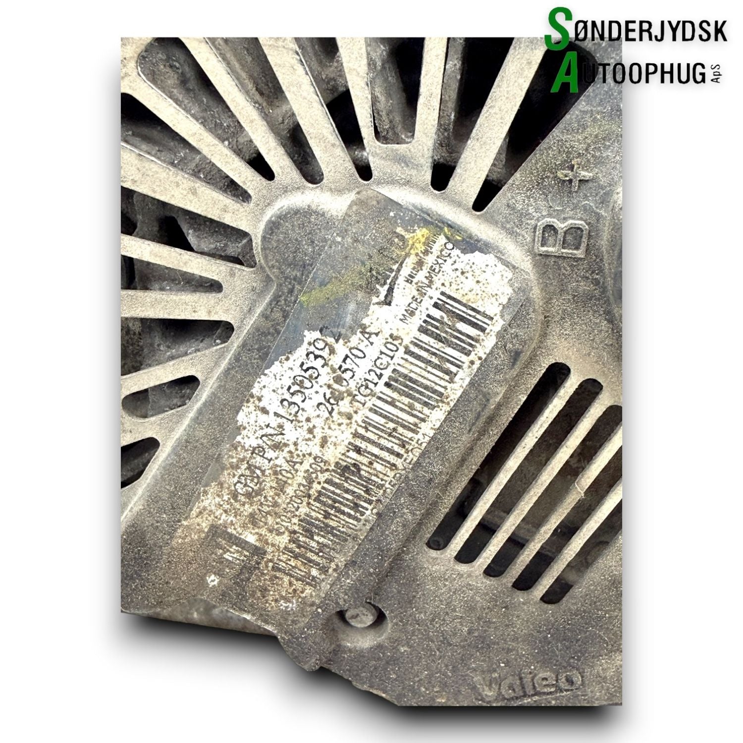 Opel Corsa D Generator Med OEM Nr. 1202341 Fra Opel Ophugger