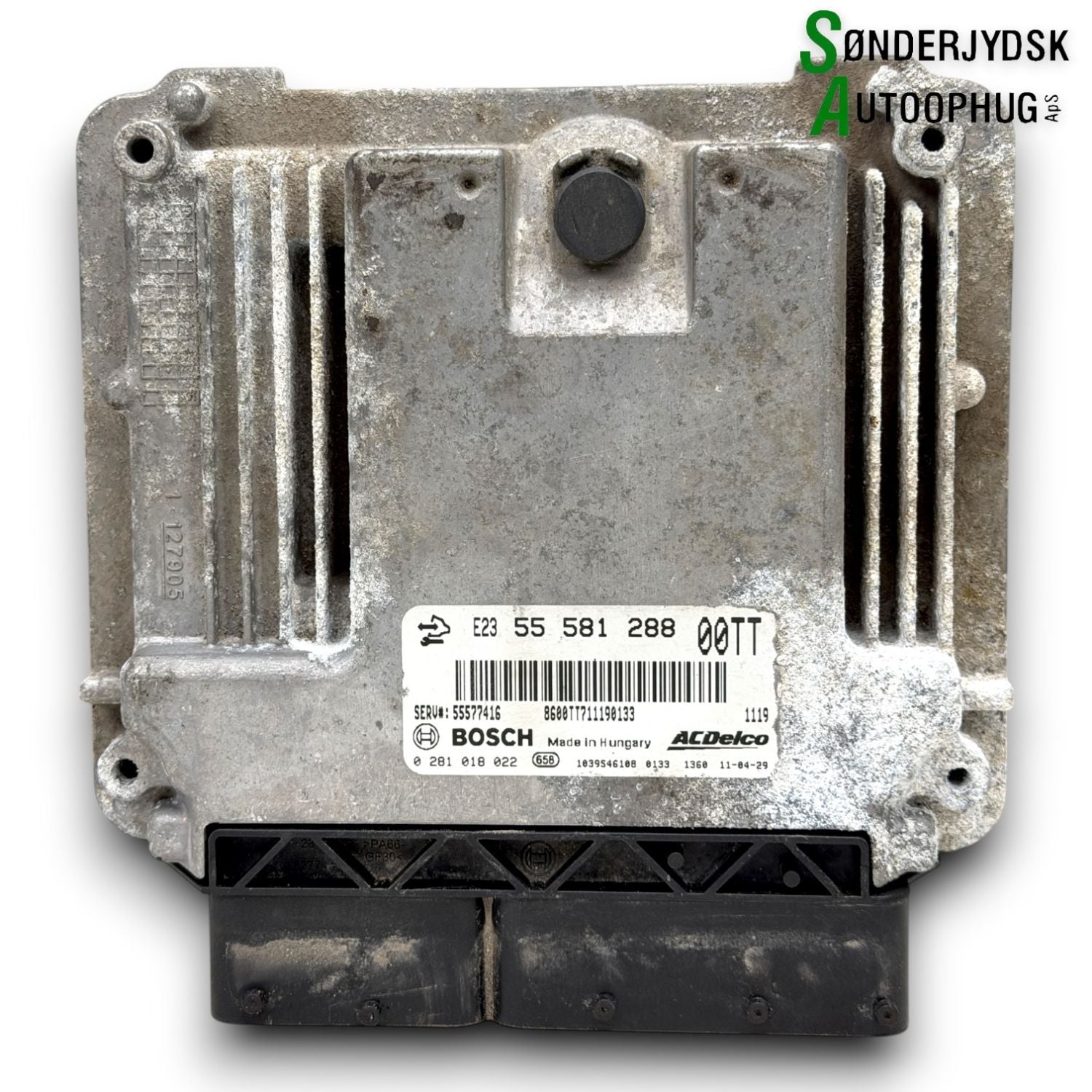 Opel Corsa D Motorstyring - Motorstyreboks - Injection Elboks Med OEM Nr. 0281018022 Fra Opel Ophugger