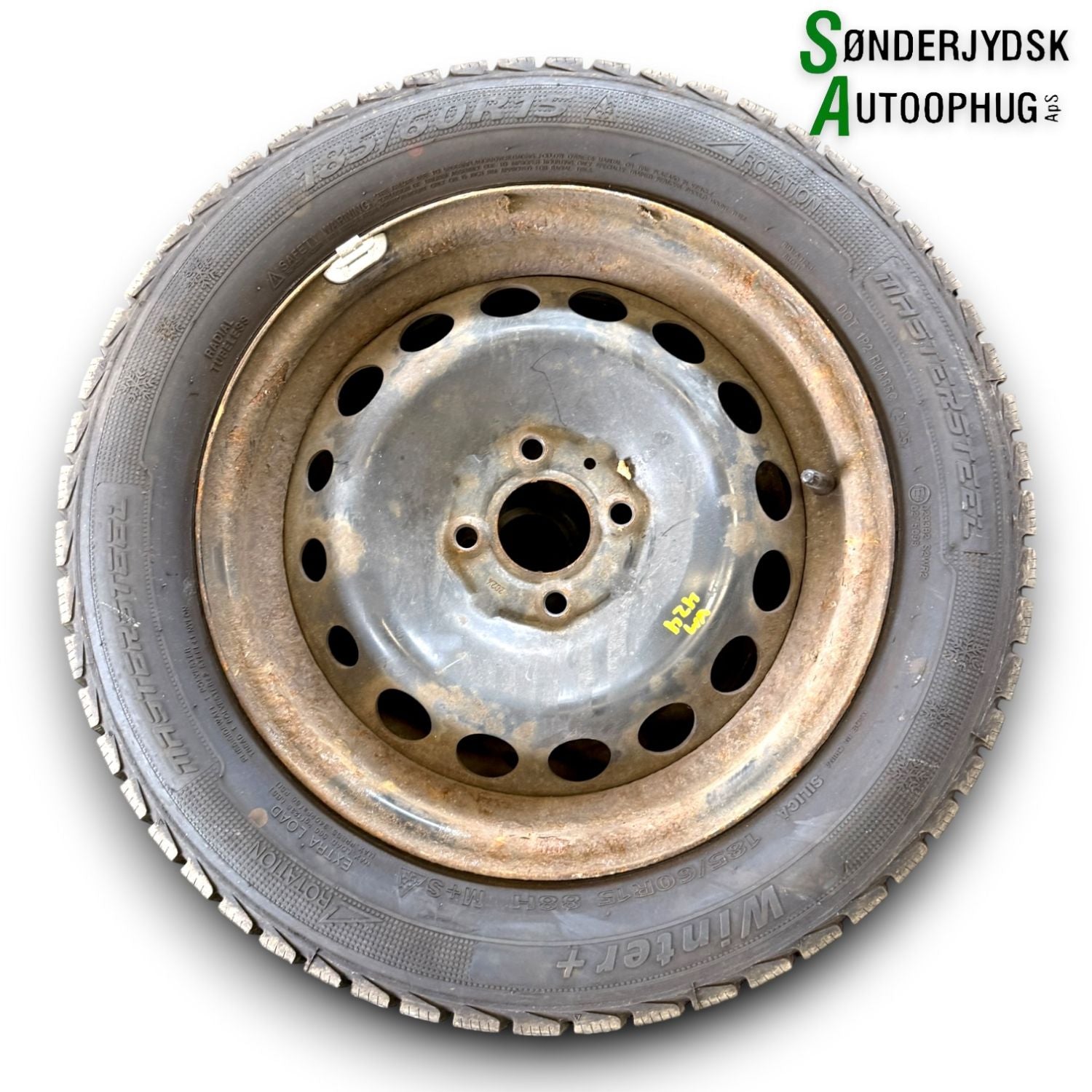 Renault Twingo 3 Fælge M/Vinter Dæk   Med OEM Nr. 403006200R Fra Renault Ophugger