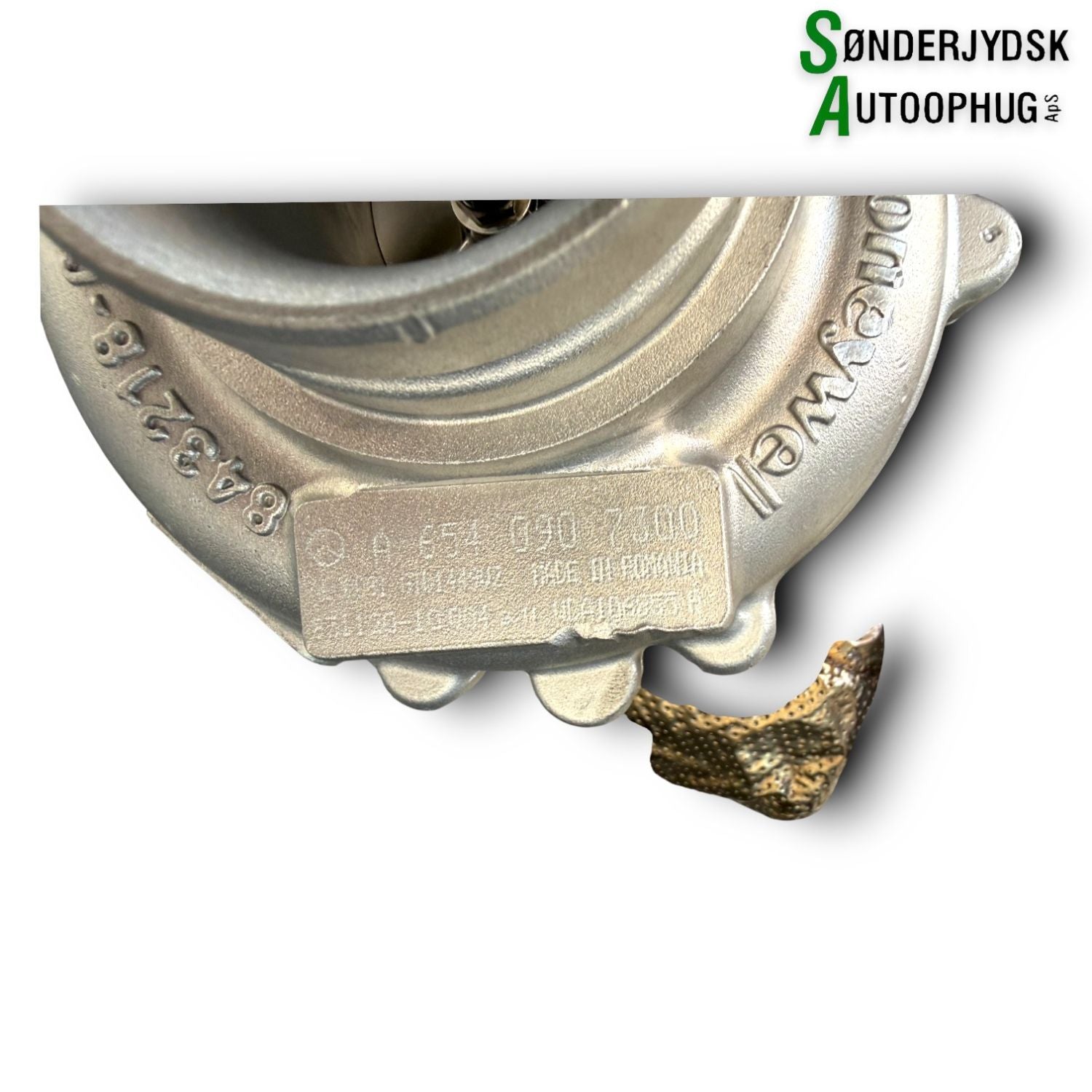 Mercedes-Benz Mercedes Vito W447 Turbolader Med OEM Nr. 6540909100 Fra Mercedes-Benz Ophugger