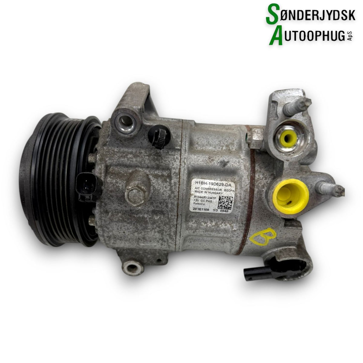 Ford Fiesta 8 Aircondition Pumpe Med OEM Nr. 2673870 Fra Ford Ophugger