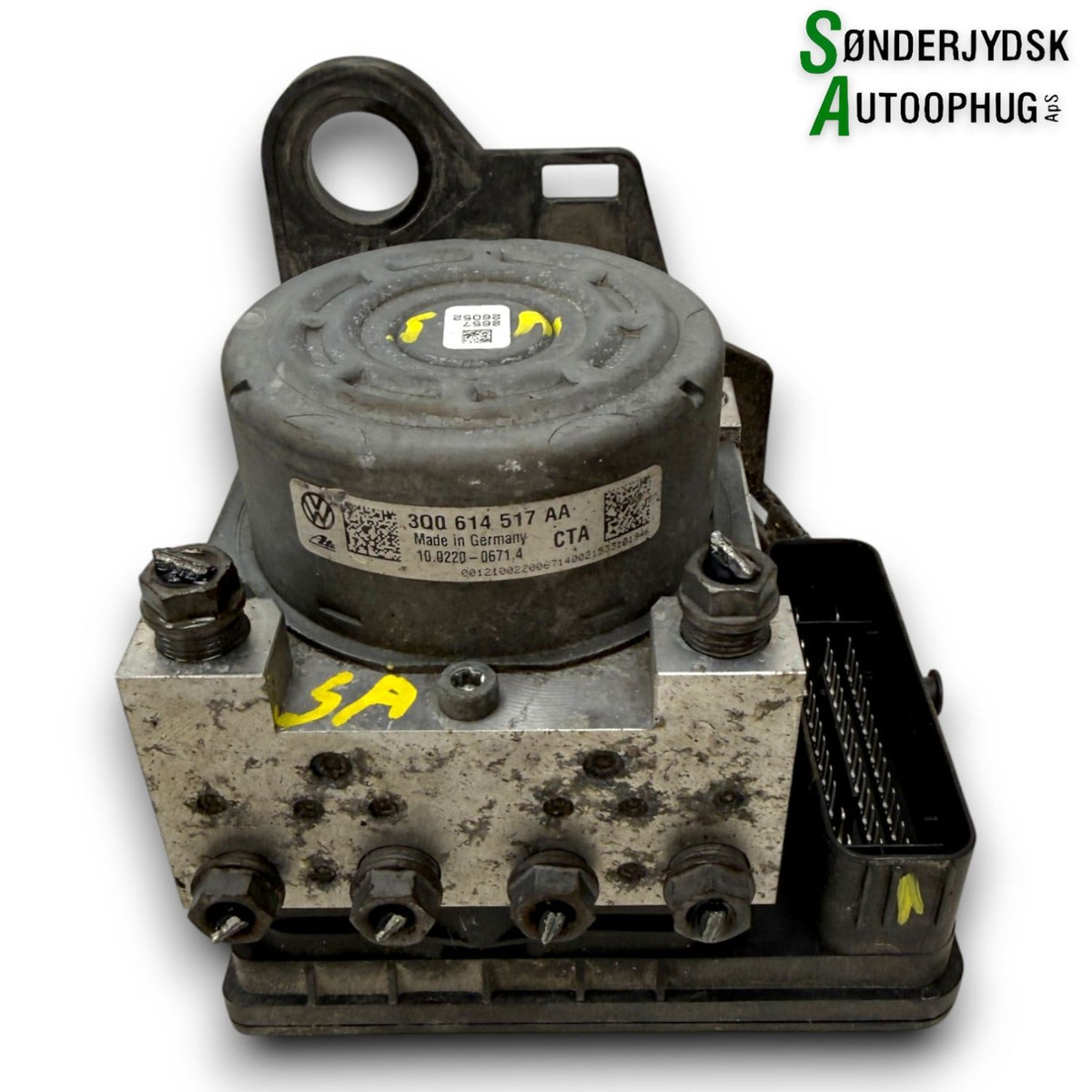VW Touran 5T ABS Pumpe Med OEM Nr. 3Q0614517AFBEF Fra VW Ophugger