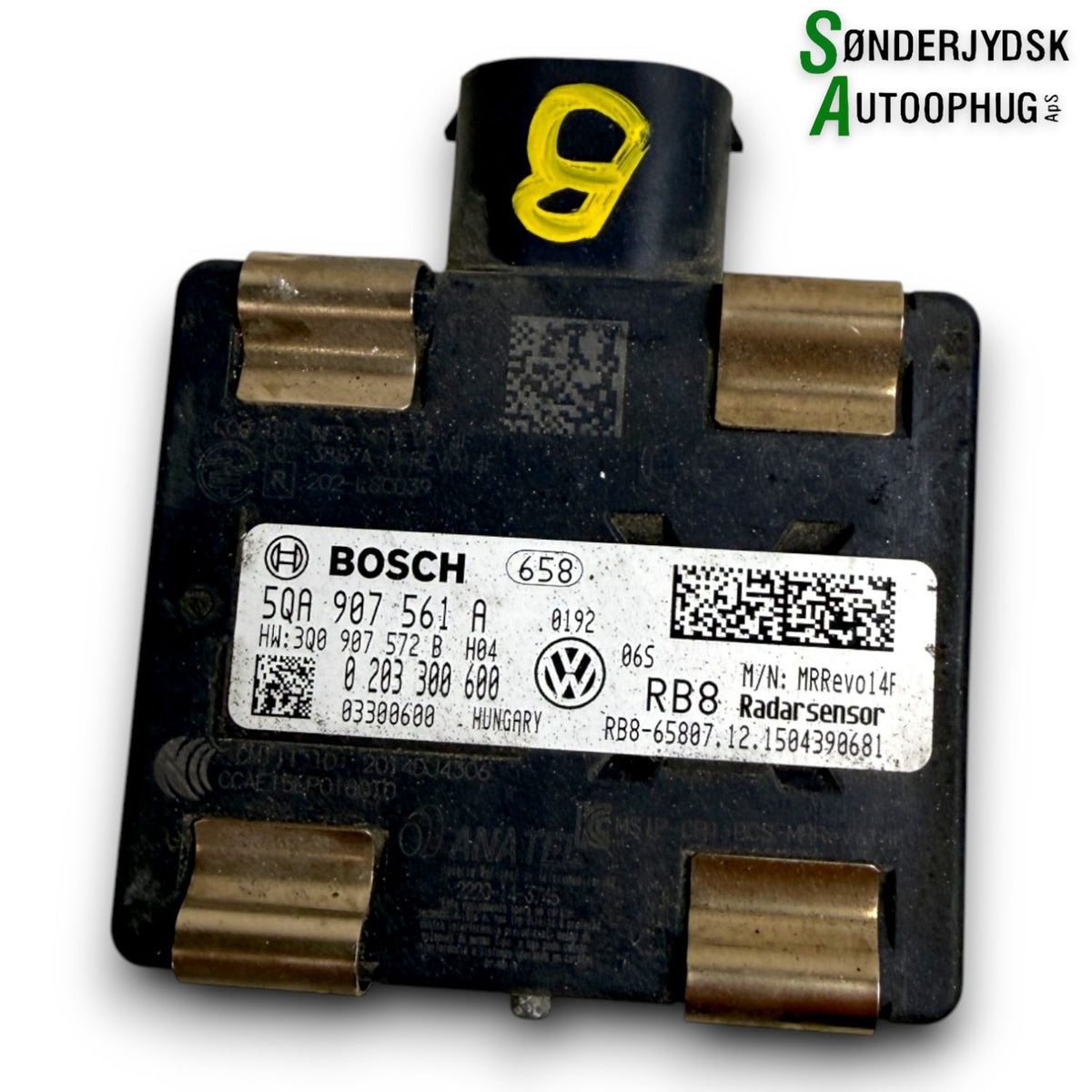 VW Touran 5T Radar Med OEM Nr. 5QA907561A Fra VW Ophugger