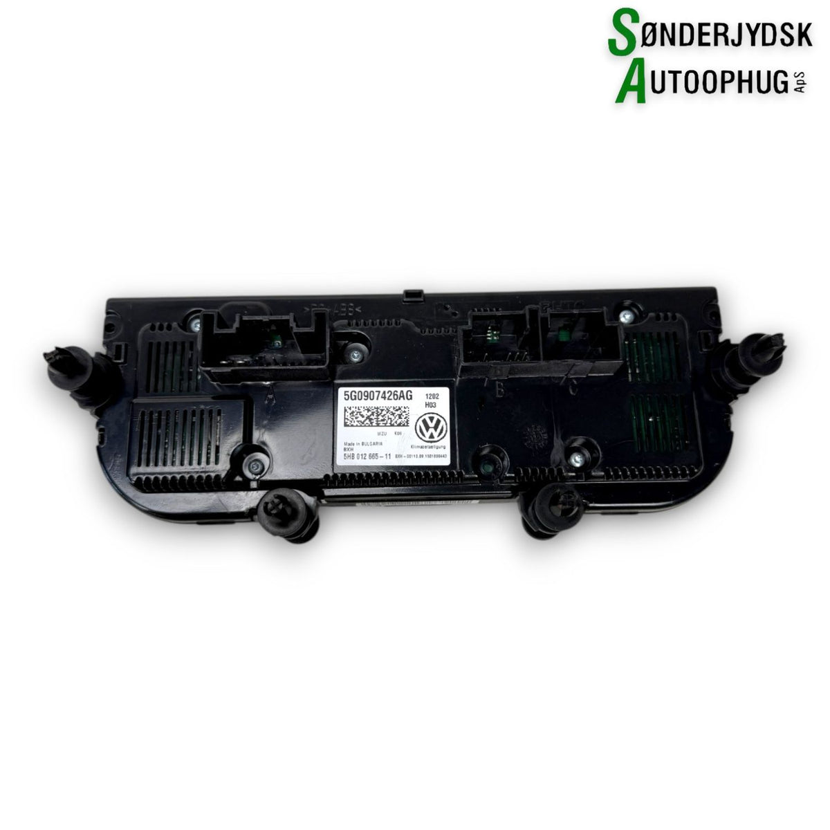 VW Touran 5T Varmeregulering Med OEM Nr. 5G0907426BJ Fra VW Ophugger