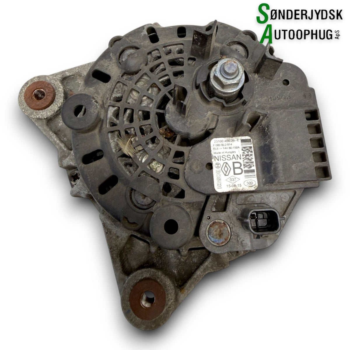 Nissan Qashqai Generator Med OEM Nr. 231004BE0BE Fra Nissan Ophugger