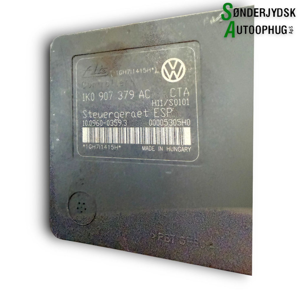 VW Golf 5 1K ABS Pumpe Med OEM Nr. 1K0614517AEBEF Fra VW Ophugger