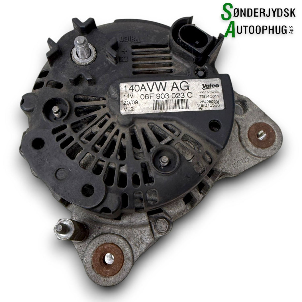 VW Touran 1T/Gp Generator Med OEM Nr. 07K903023A Fra VW Ophugger
