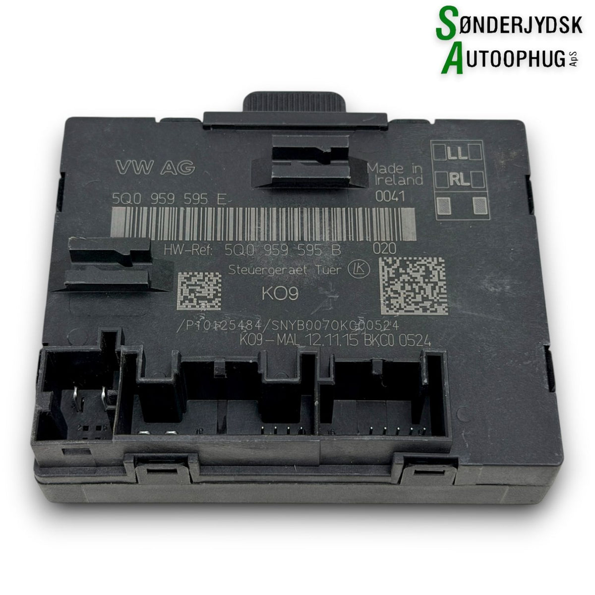 VW Touran 5T Bcm / Komfortkomputer Med OEM Nr. 5Q0959595E Fra VW Ophugger