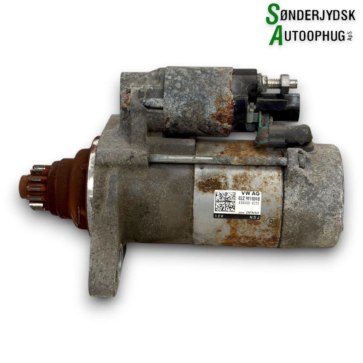 VW Golf Sportsvan Starter Med OEM Nr. 02Z911021KX Fra VW Ophugger