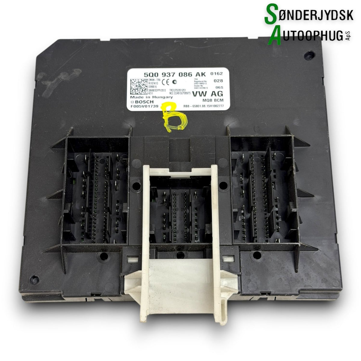 VW Golf Sportsvan Bcm / Komfortkomputer Med OEM Nr. 5Q0937086AK Fra VW Ophugger