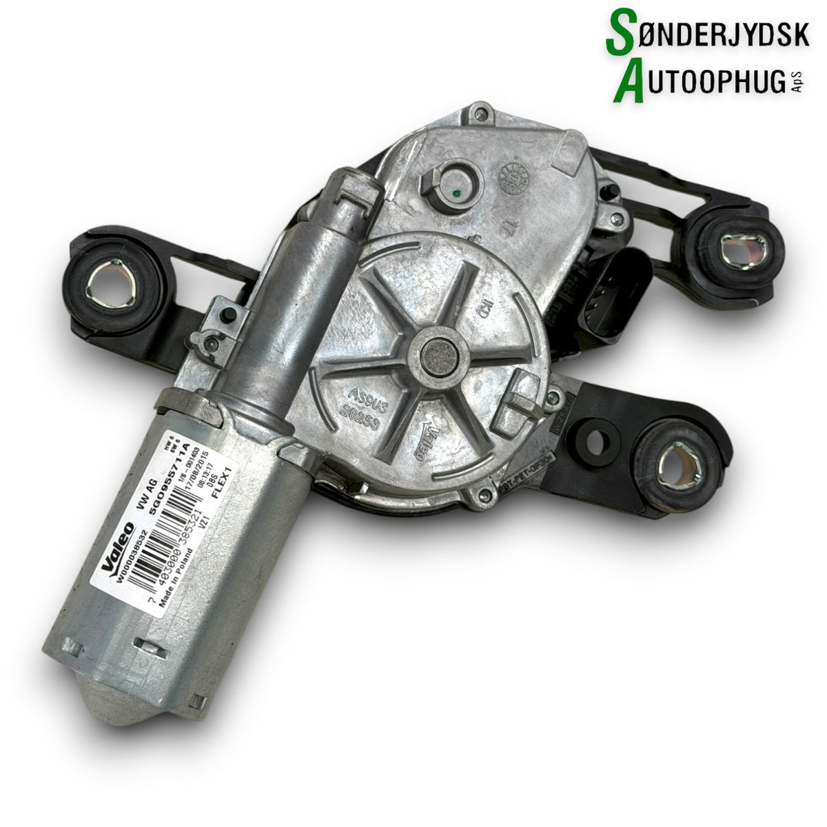 VW Golf Sportsvan Bagrudevisker Motor Med OEM Nr. 5G0955711A Fra VW Ophugger