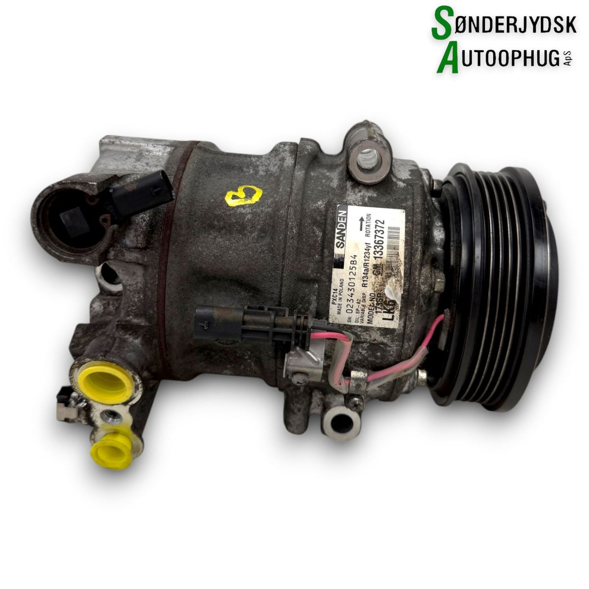 Opel Astra K Aircondition Pumpe Med OEM Nr. 39157292 Fra Opel Ophugger