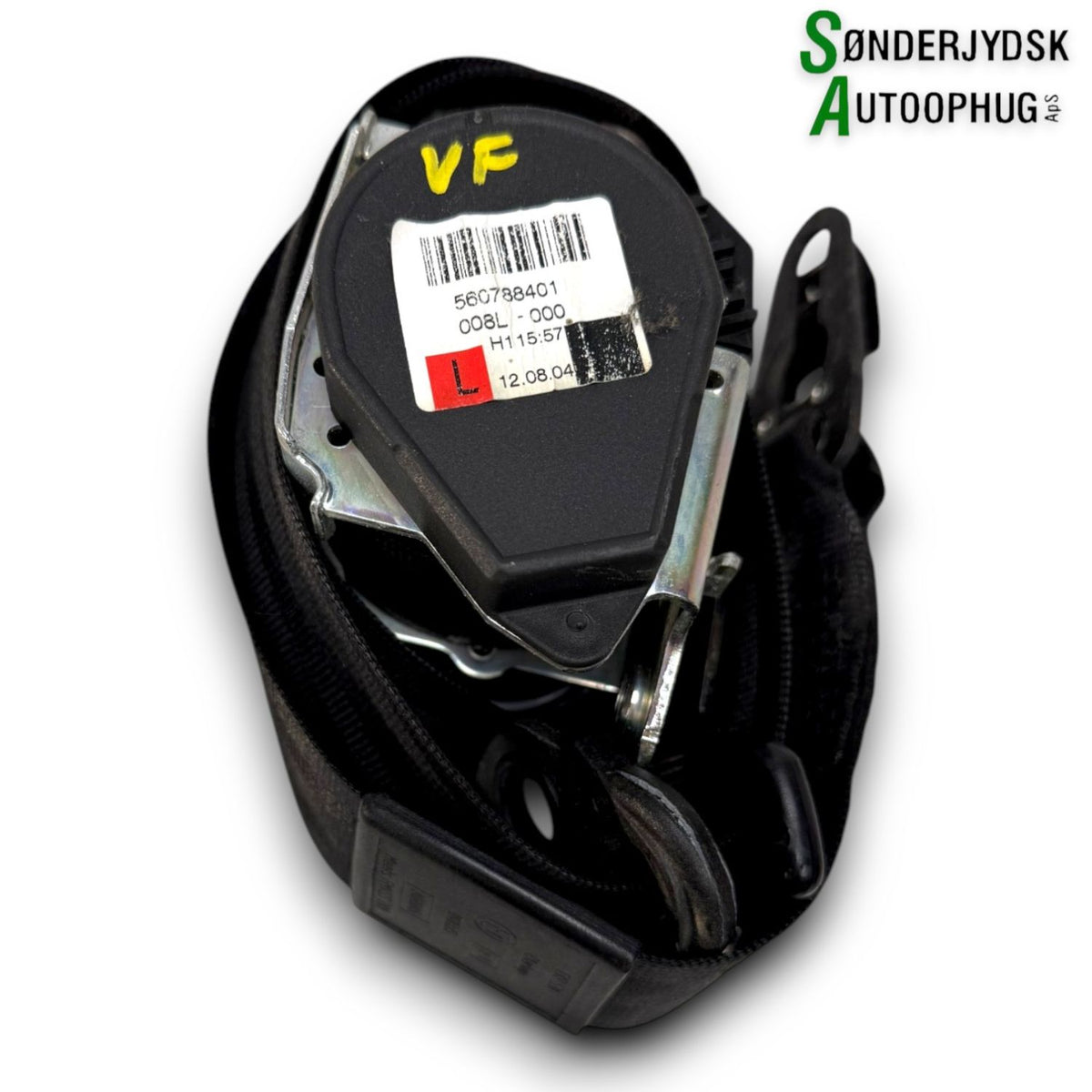 Audi A4 Sikkerhedsseler For Med OEM Nr. 8E0857705F Fra Audi Ophugger