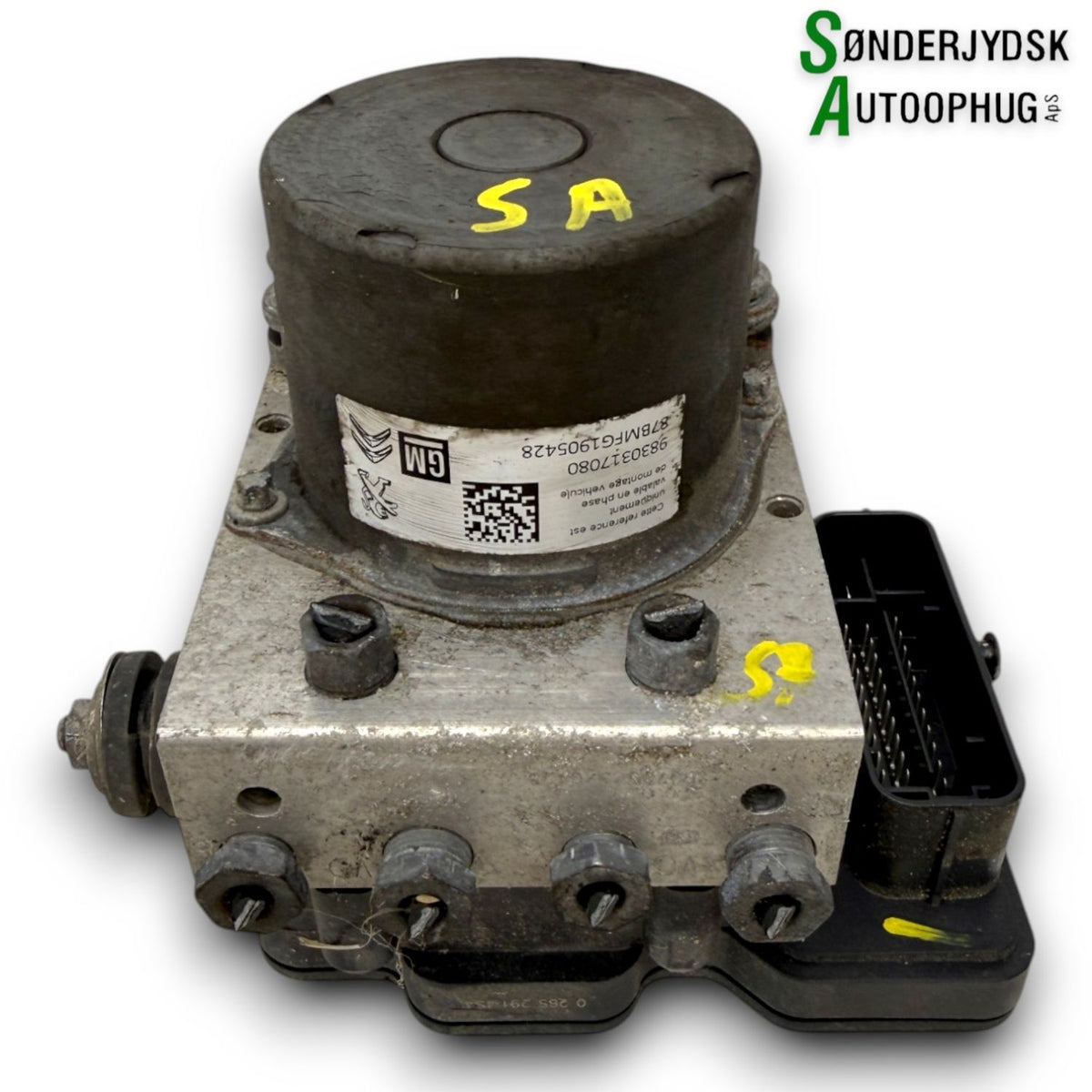Citroen C3 III ABS Pumpe Med OEM Nr. 1649127980 Fra Citroen Ophugger