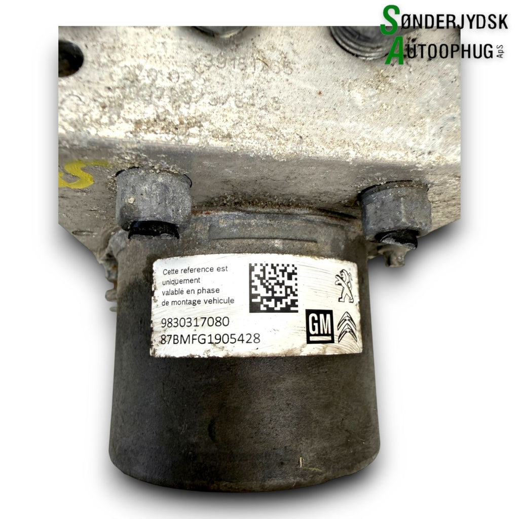 Citroen C3 III ABS Pumpe Med OEM Nr. 0265956240 Fra Citroen Ophugger