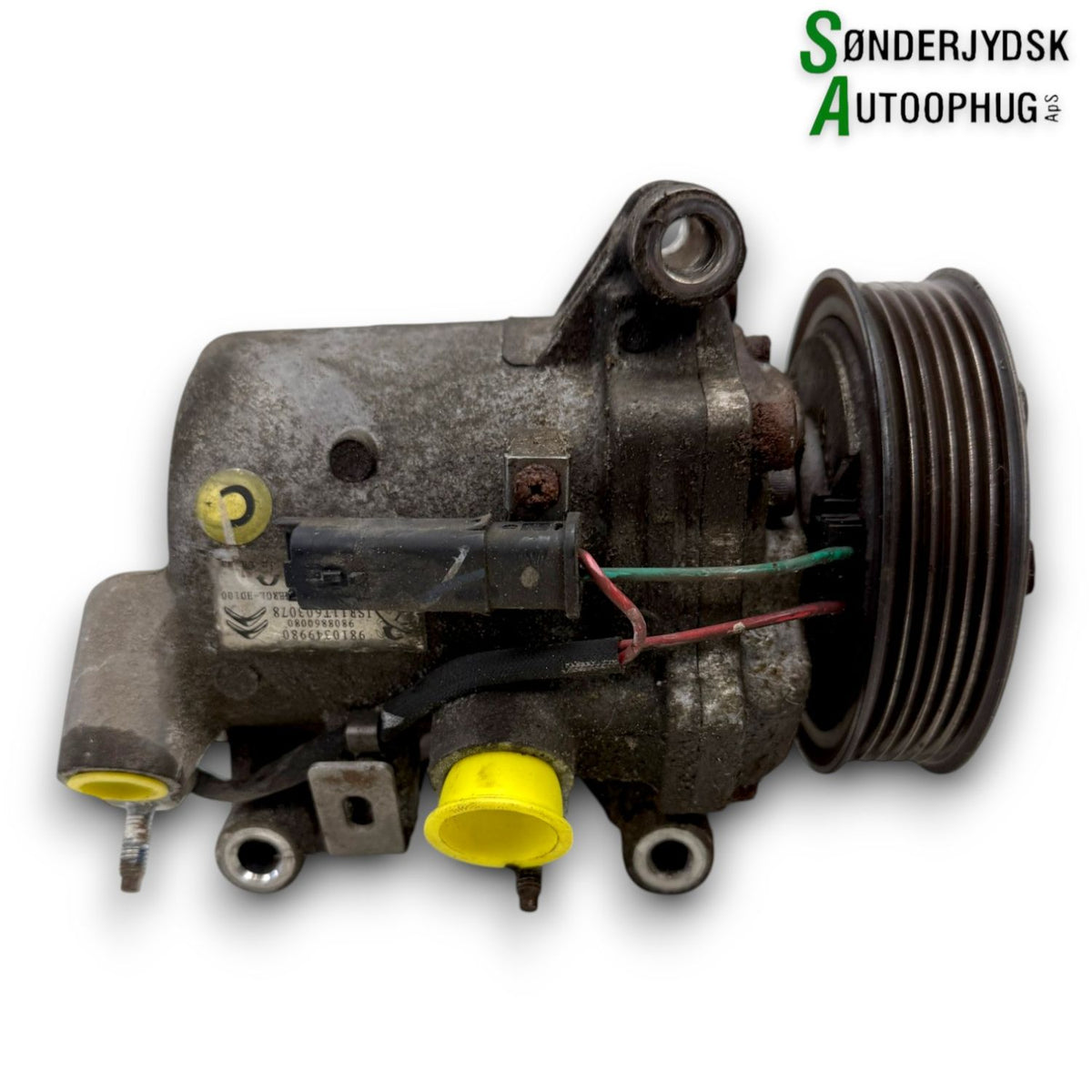 Citroen C3 III Aircondition Pumpe Med OEM Nr. 9810349980 Fra Citroen Ophugger