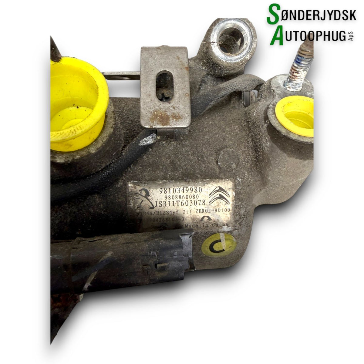Citroen C3 III Aircondition Pumpe Med OEM Nr. 9810349980 Fra Citroen Ophugger