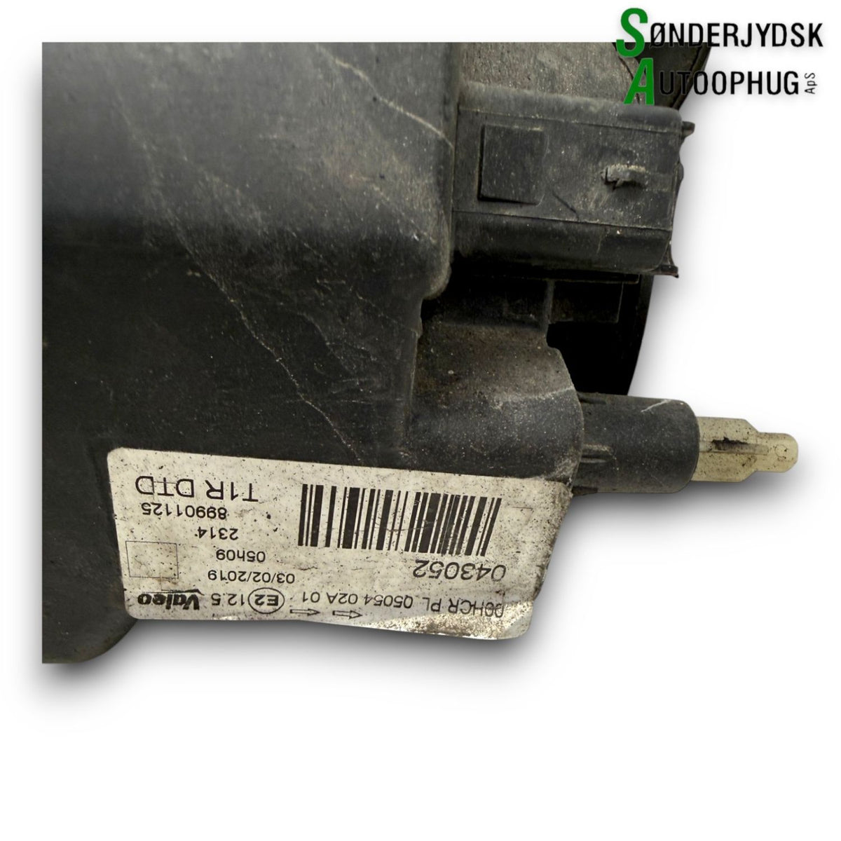 Peugeot 206 Forlygte Med OEM Nr. 89901125 Fra Peugeot Ophugger
