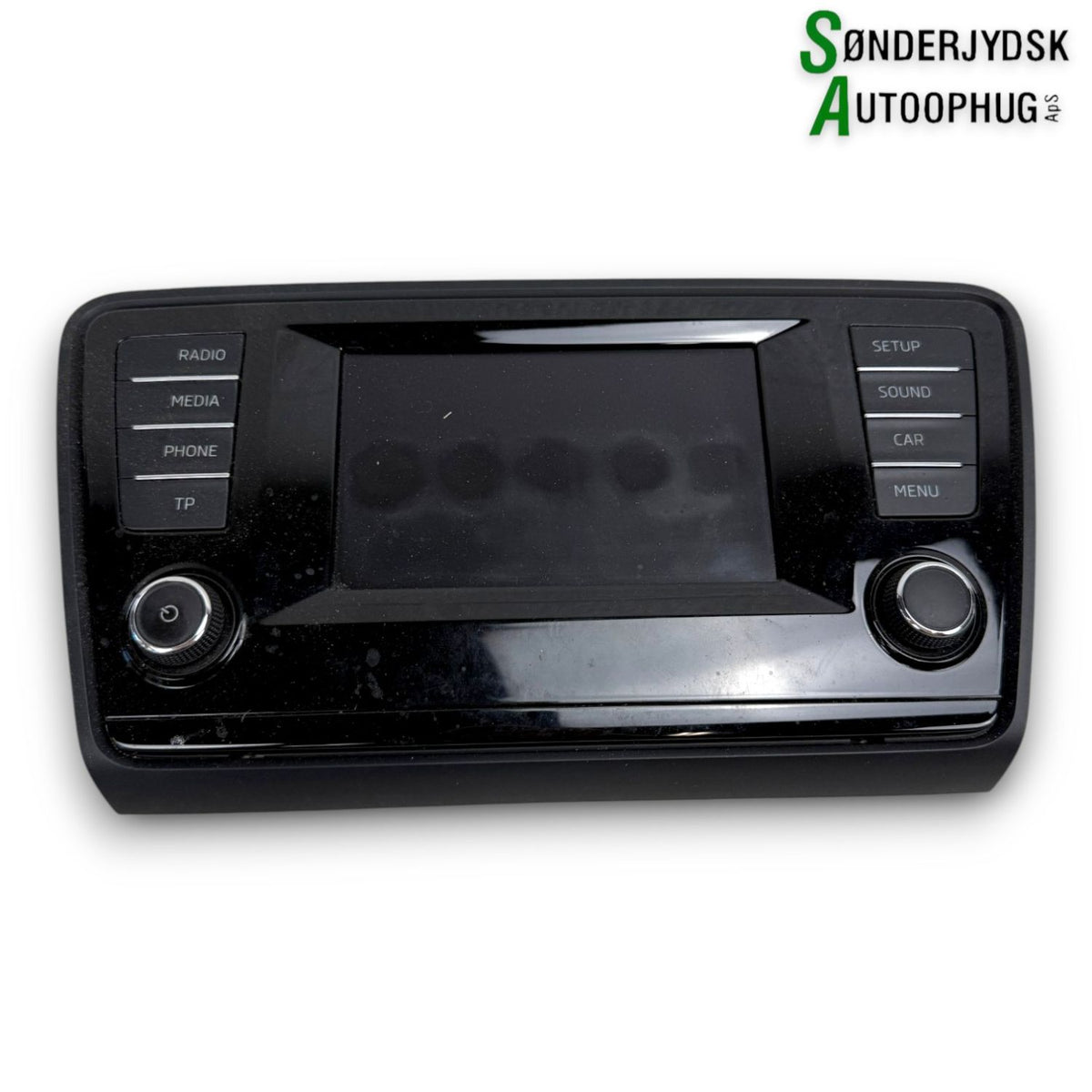 Skoda Octavia Radio M/Cd Med OEM Nr. 5E0919605BIO Fra Skoda Ophugger