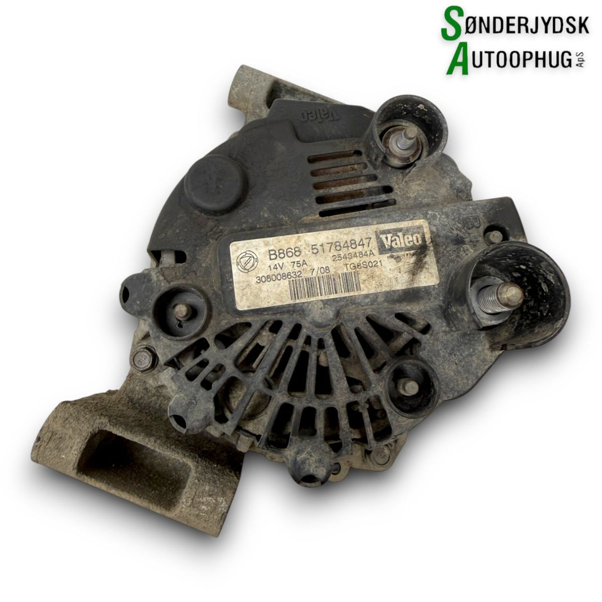 Fiat Fiorino Generator Med OEM Nr. 51784847 Fra Fiat Ophugger