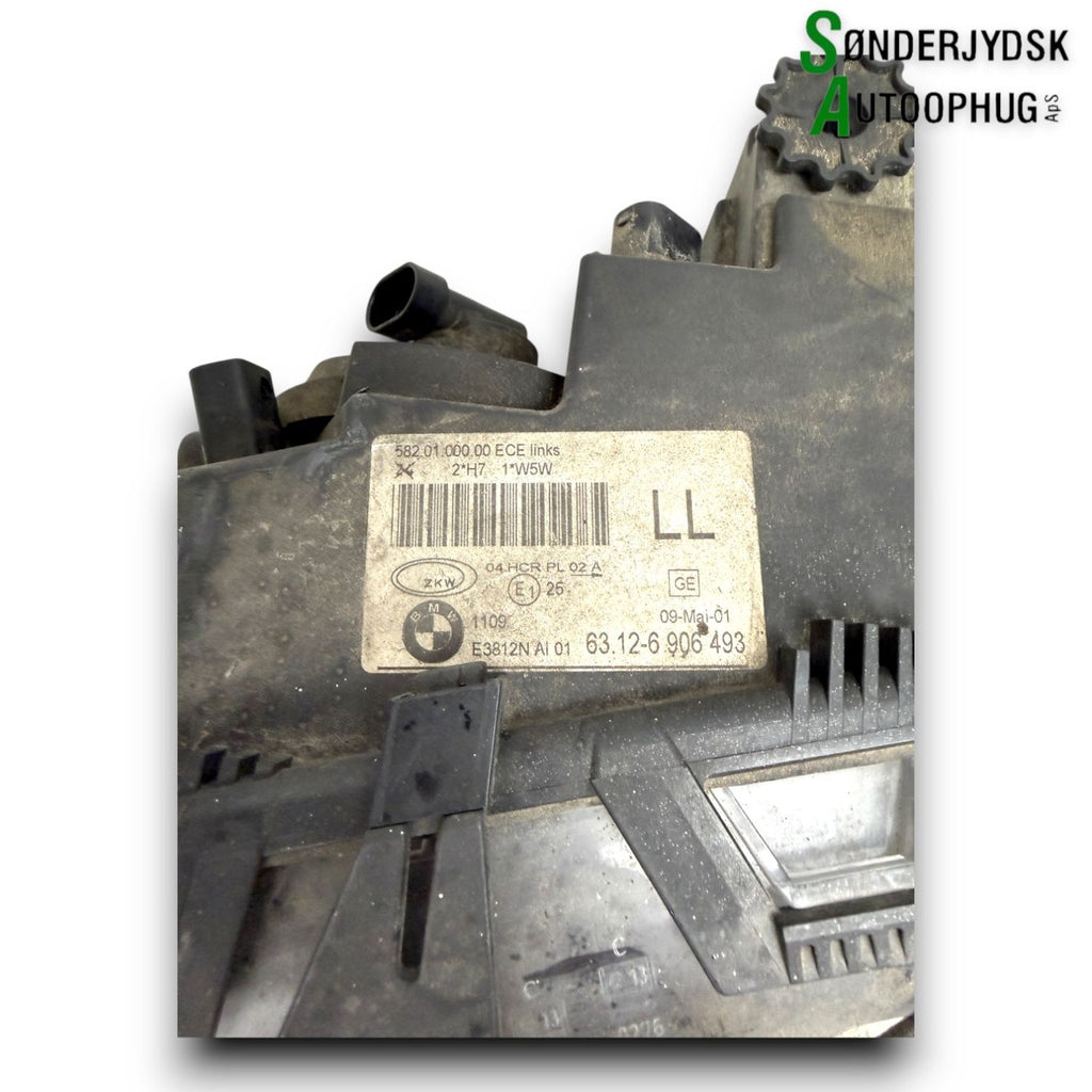 BMW 3-Serie E46 Forlygte Med OEM Nr. 63126902745 Fra BMW Ophugger