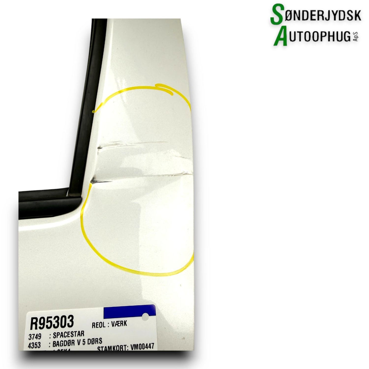 Mitsubishi Space Star Bagdør V Med OEM Nr. 5730B907 Fra Mitsubishi Ophugger