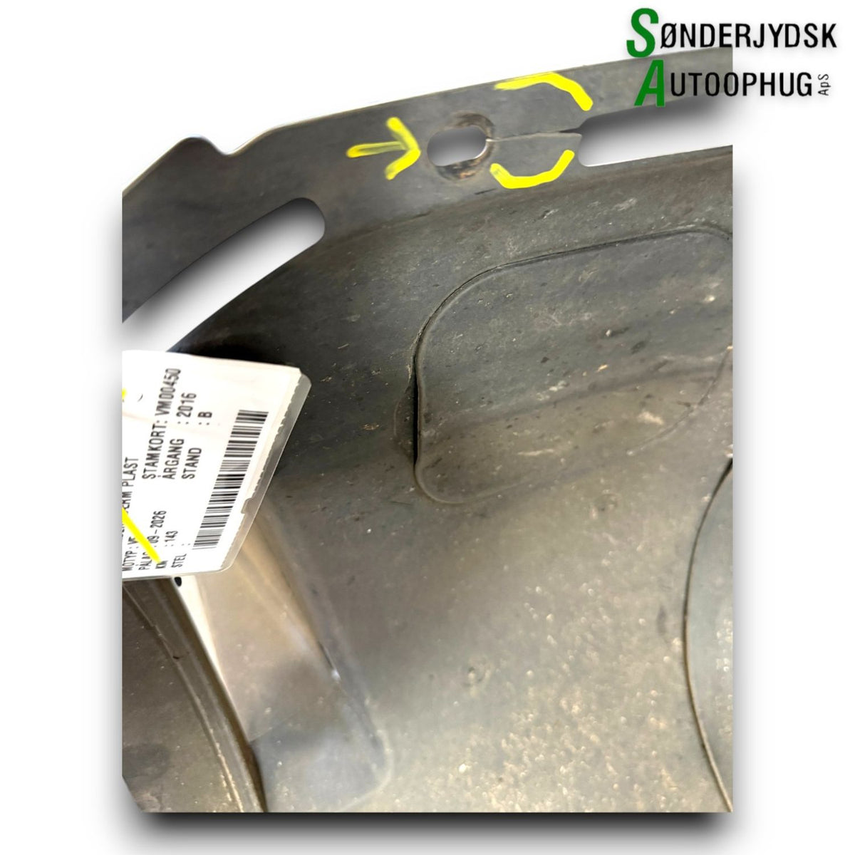VW Golf 7 Au Inderskærm Med OEM Nr. 5G0805969P Fra VW Ophugger