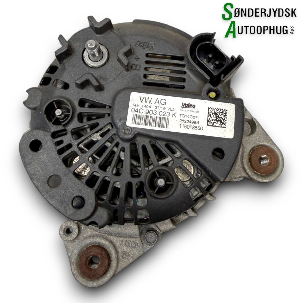 VW Golf 7 Au Generator Med OEM Nr. 04C903023K Fra VW Ophugger