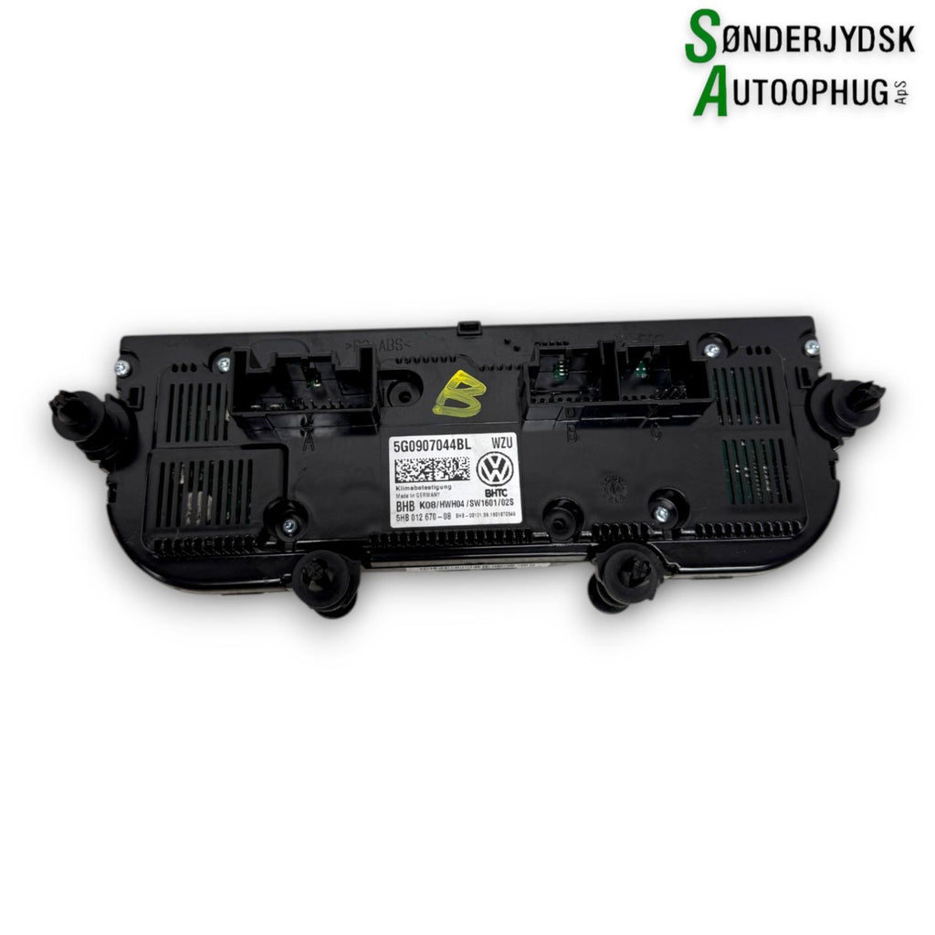 VW Golf 7 Au Varmeregulering Med OEM Nr. 5G0907044BL Fra VW Ophugger