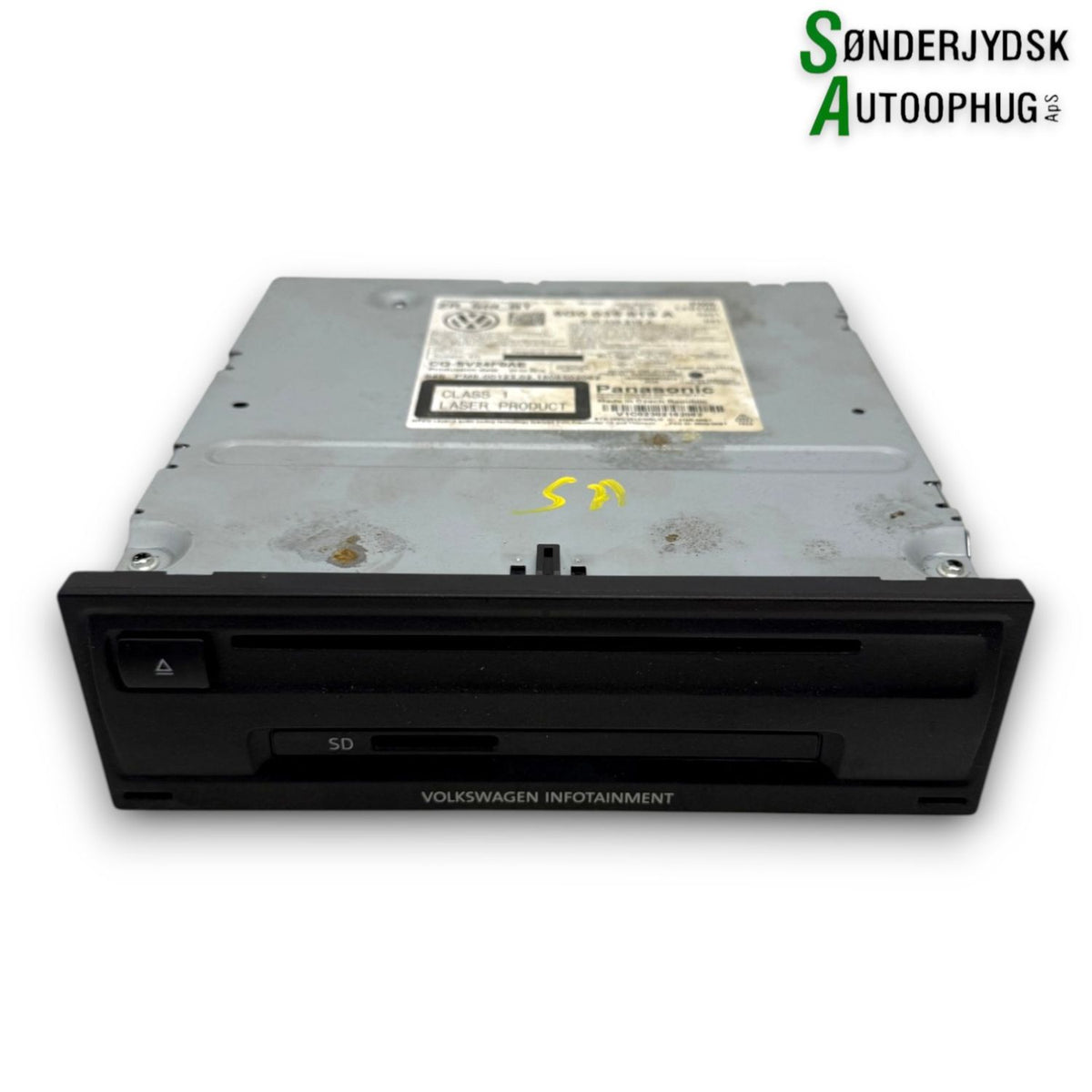 VW Golf 7 Au Radio M/Cd Med OEM Nr. 5G0035819AX Fra VW Ophugger